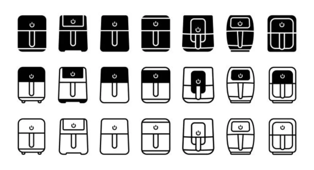 airfryer différents modèles