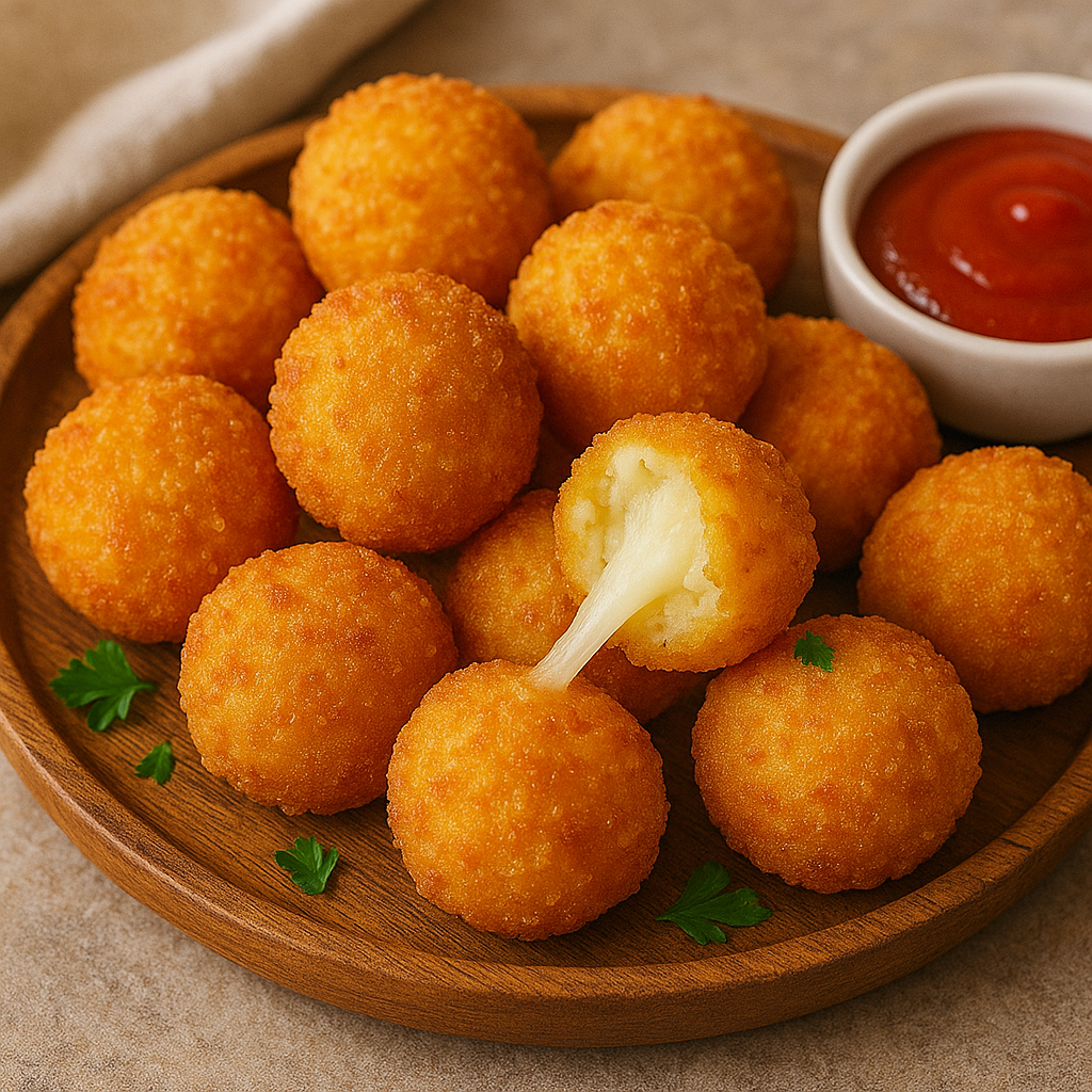 Boulettes de pommes de terre crousti-fondantes