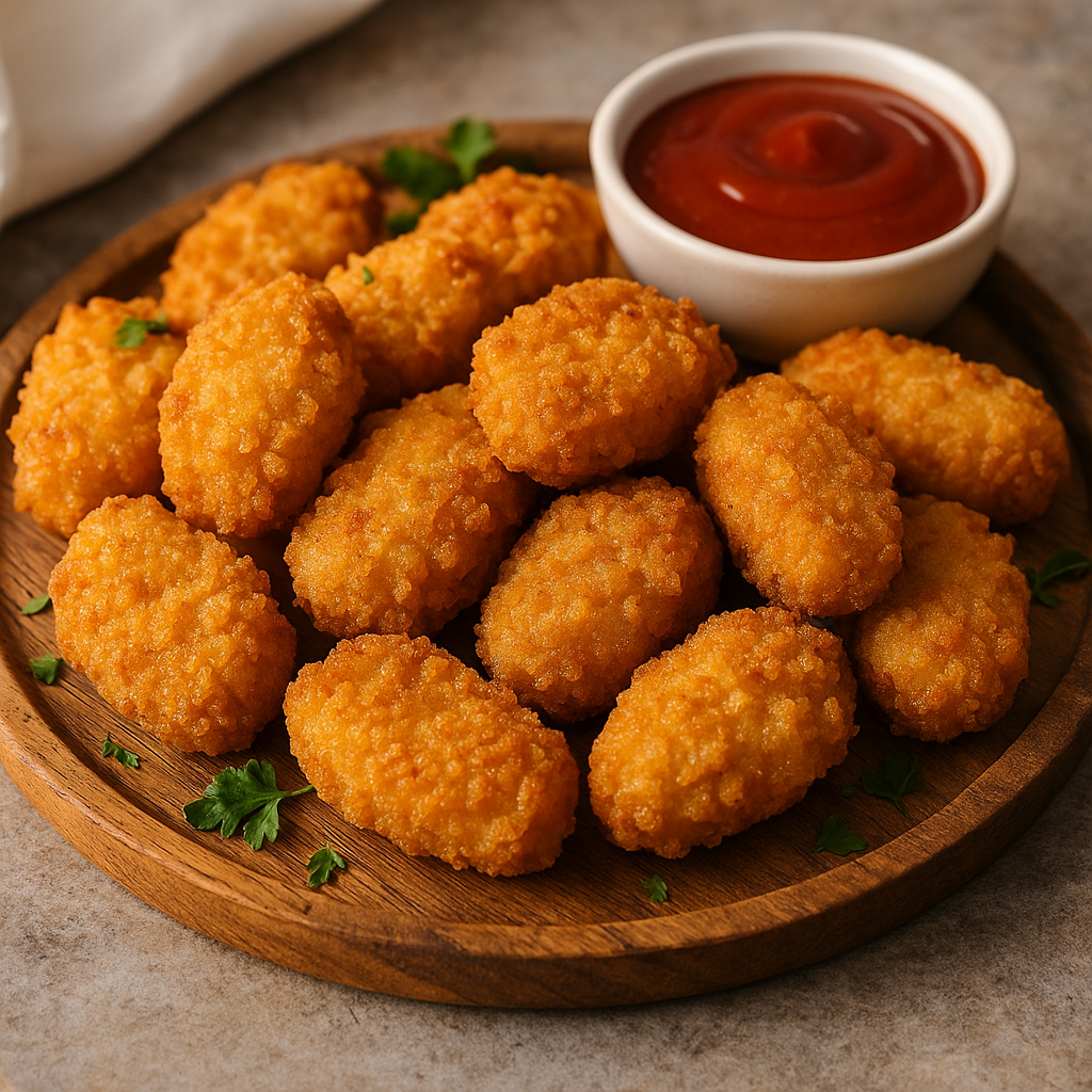 Nuggets de poulet maison croustillants