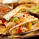 Quesadillas au poulet et légumes à l’airfryer