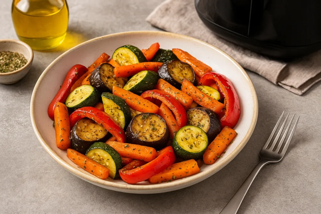Légumes grillés à l’huile d’olive et herbes de Provence