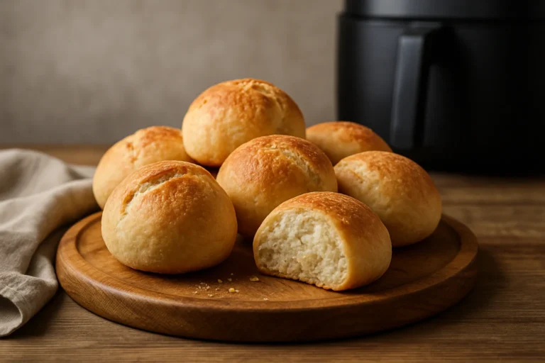 Mini Pains Express Sans Pétrissage à l’Airfryer