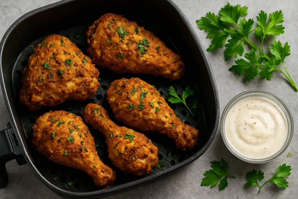 Poulet Croustillant aux Herbes et Épices