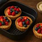 Tartelettes aux fruits rouges et crème d’amande à l’airfryer