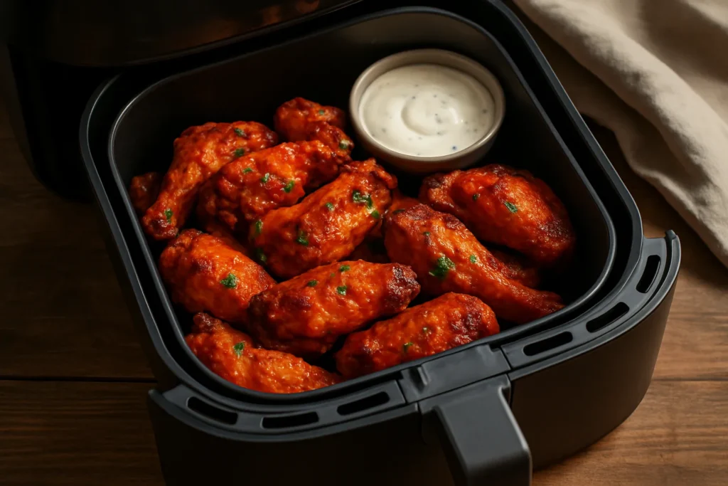 Wings Buffalo Épicés à l’Airfryer