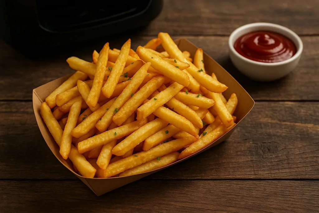 Frites classiques croustillantes comme à la friterie