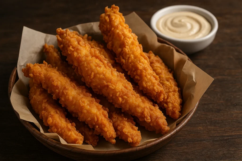 Tenders de Poulet Façon KFC – Panure Croustillante