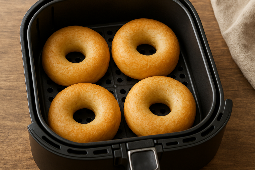 Donuts nature à la vanille (version allégée)