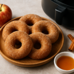 Donuts pommes-cannelle (sans friture, sans beurre)