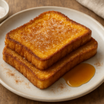 Pain perdu croustillant (version sucrée)